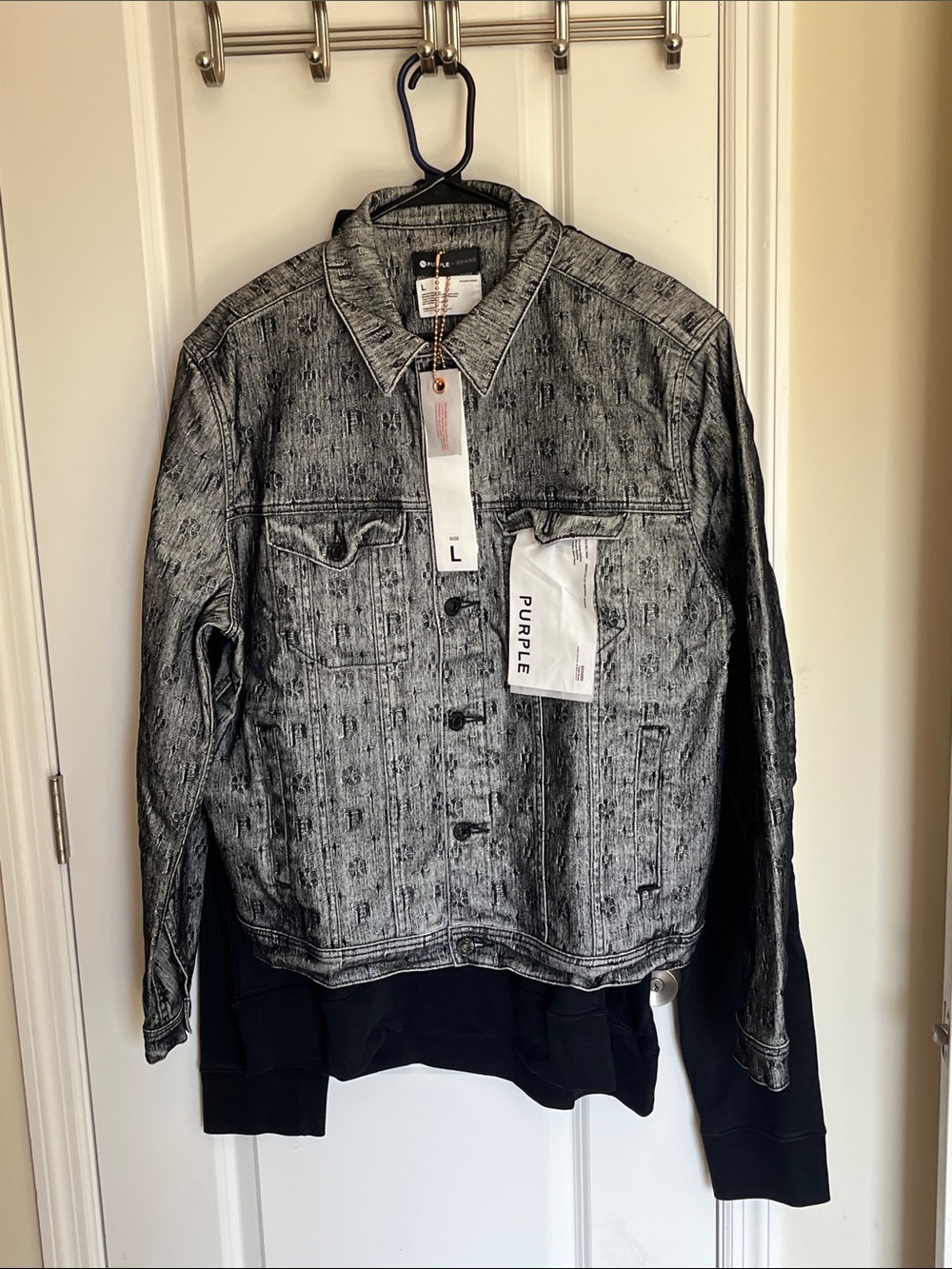 Purple Monogram Jacket NWT🔥🔥